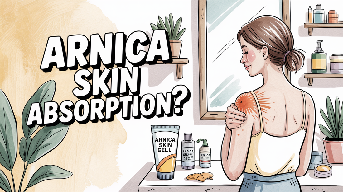 Can arnica be absorbed through the skin?
