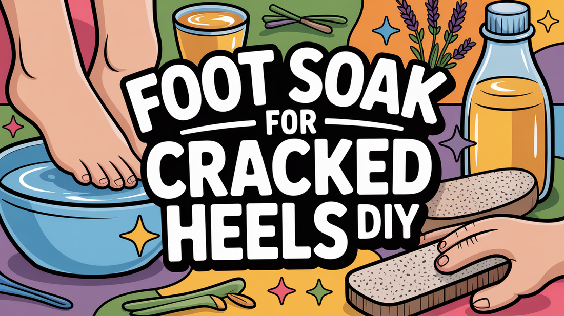 Foot Soak for Cracked Heels DIY