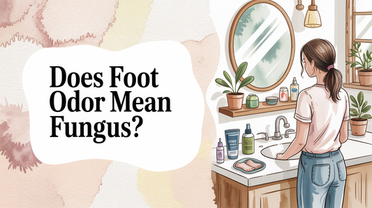 Can foot odor mean fungal infection?