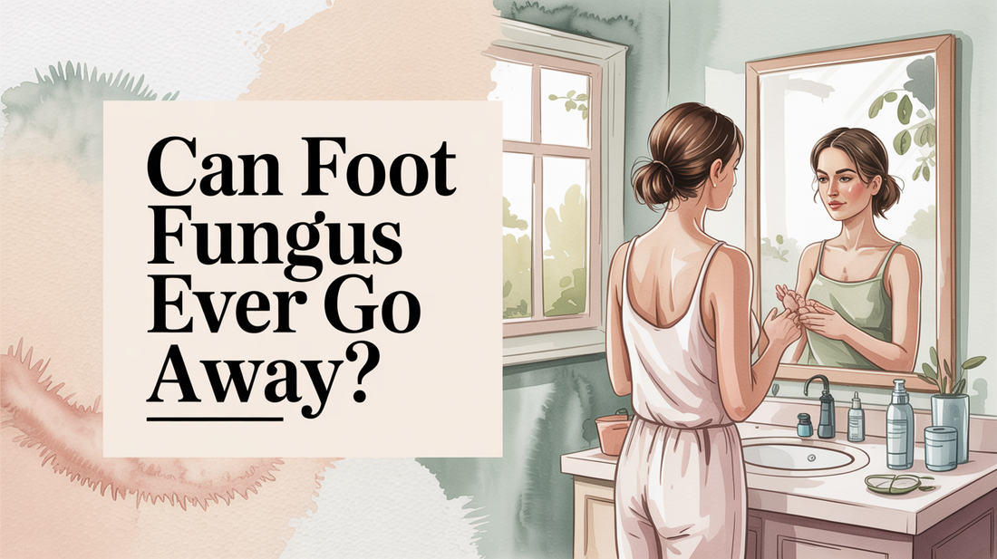 Can foot fungus ever go away?