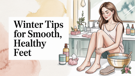 How to keep feet healthy in winter dryness