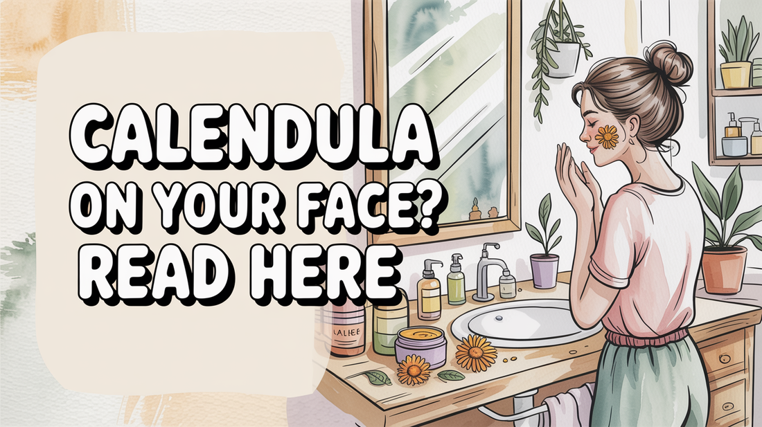 Can we apply calendula cream on the face?