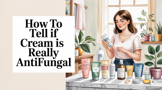 How do I know if my foot cream is antifungal?