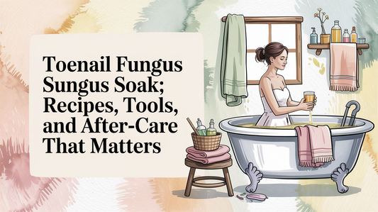 Toenail Fungus Soak: Recipes, Tools, and After‑Care That Matters