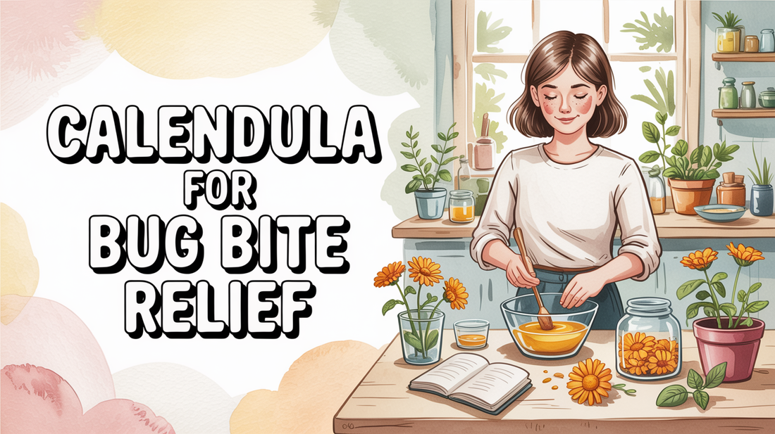 Calendula Cream for Bug Bites: A Natural, Mess-Free Alternative