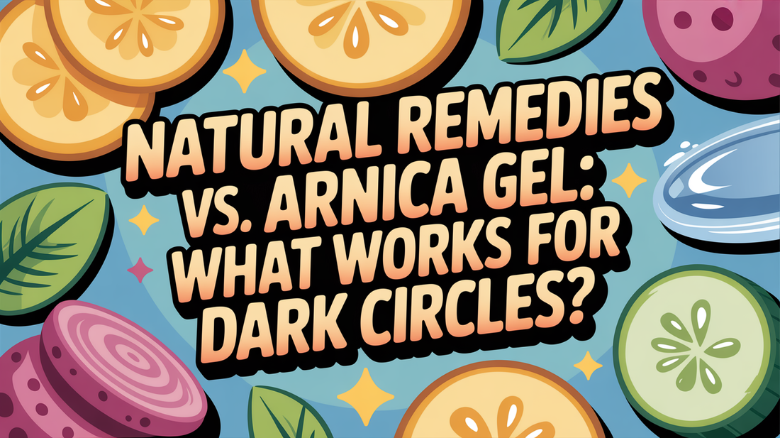 Natural Remedies vs Arnica Gel: What Works for Dark Circles?