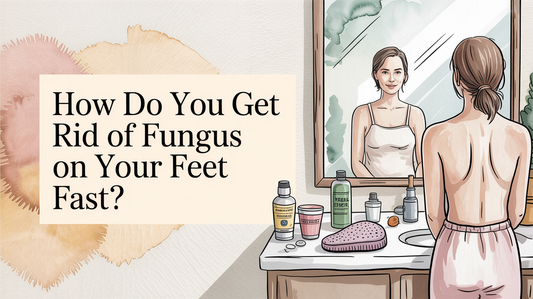 How do you get rid of fungus on your feet fast?