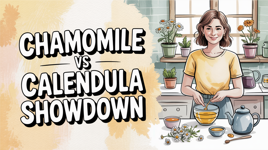Chamomile vs. Calendula: Which Flower Is Best for Skin Health?