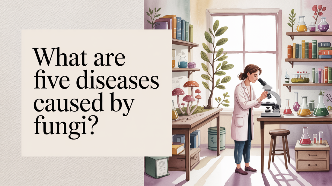 What are five diseases caused by fungi?