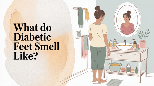 What do diabetic feet smell like?