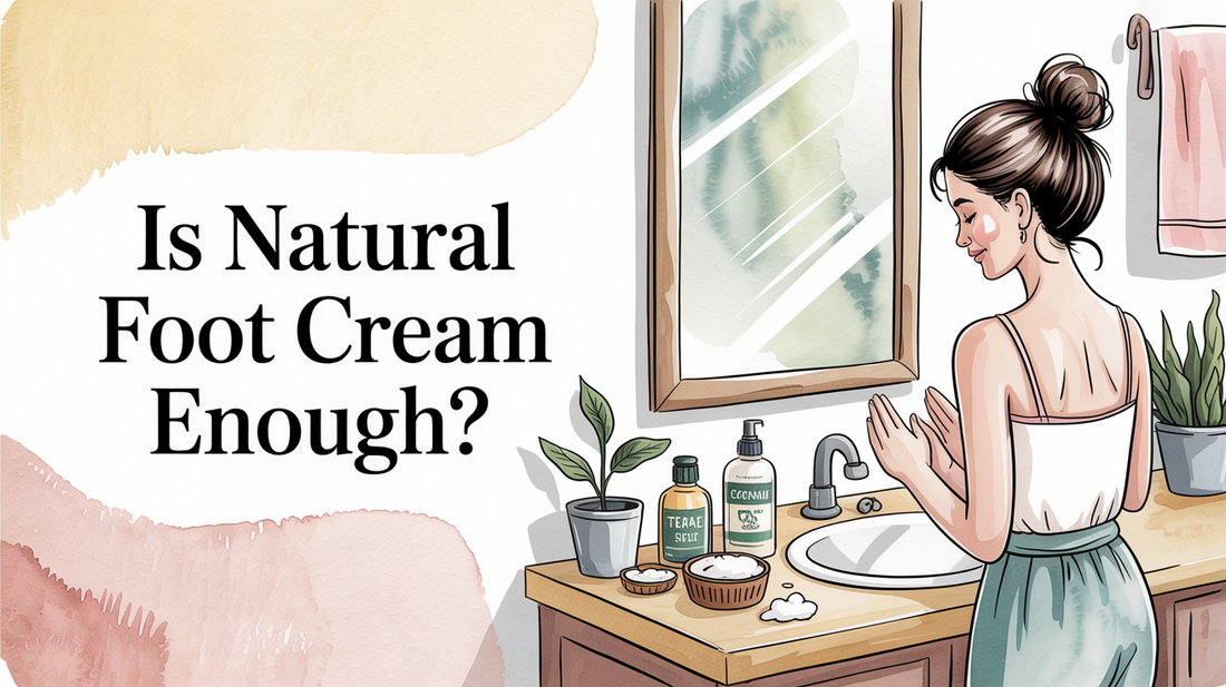 Is natural foot cream enough to prevent fungus?