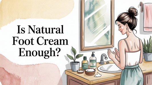 Is natural foot cream enough to prevent fungus?