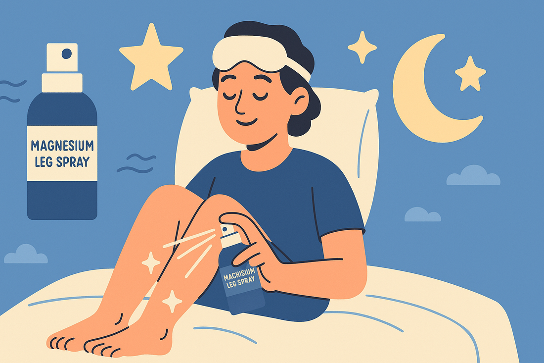 How to Fall Asleep Quickly — and Why Spraying This on Your Legs Helps