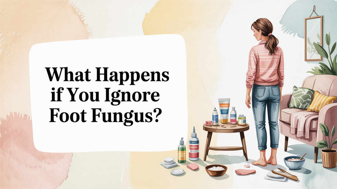 What happens if you ignore foot fungus?