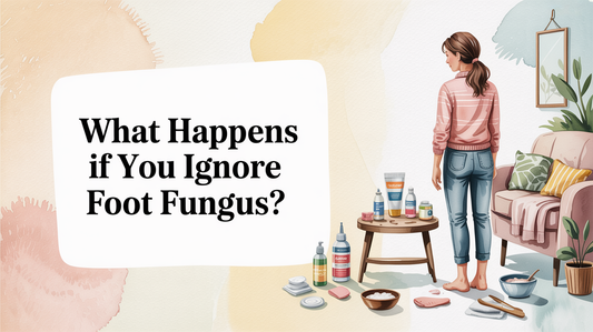What happens if you ignore foot fungus?