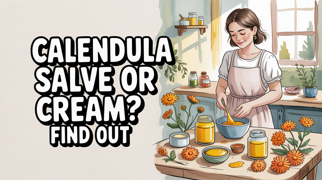 Calendula Salve vs. Calendula Cream: Which Is Better for Skin?