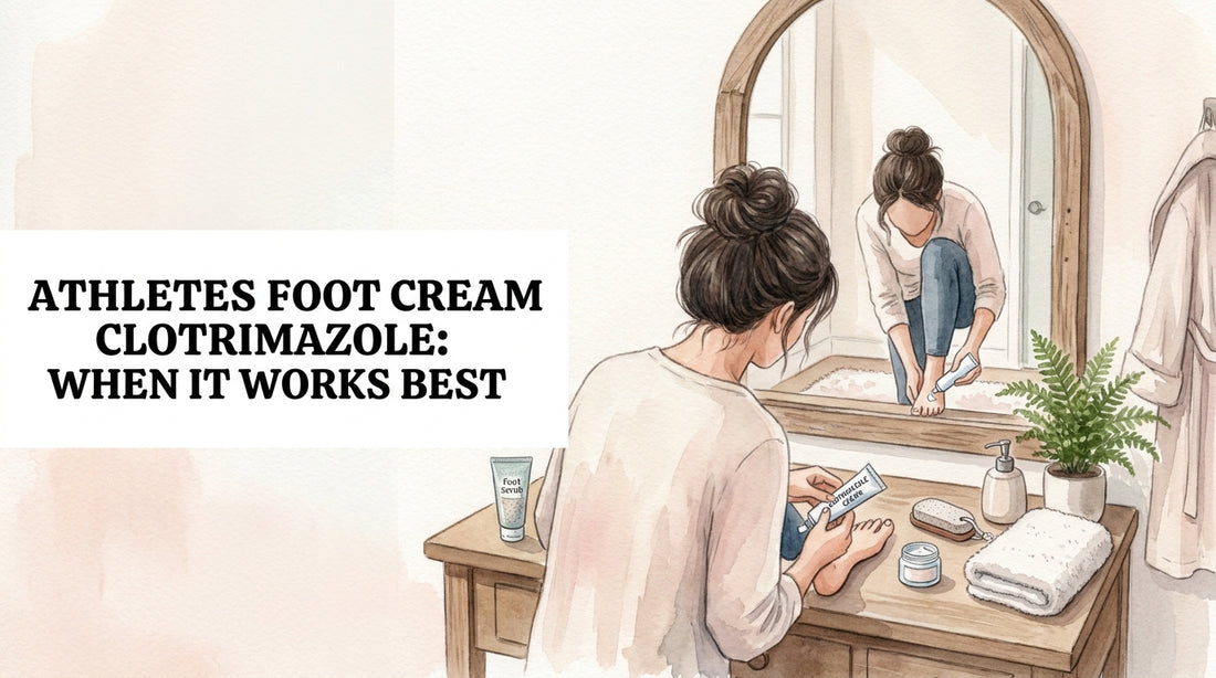 Athletes foot cream clotrimazole: When It Works Best