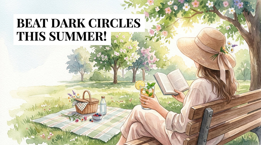 Summer Dark Circles: Why Heat and Dehydration Deepen Under-Eye Shadows