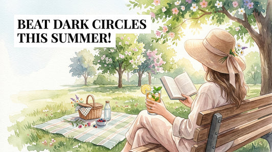 Summer Dark Circles: Why Heat and Dehydration Deepen Under-Eye Shadows