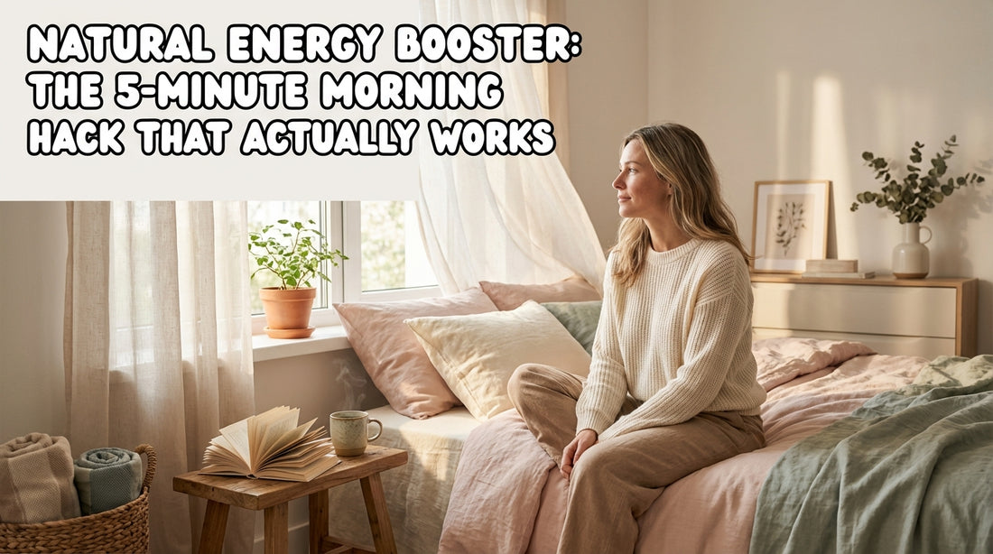 Natural Energy Booster: The 5-Minute Morning Hack That Actually Works