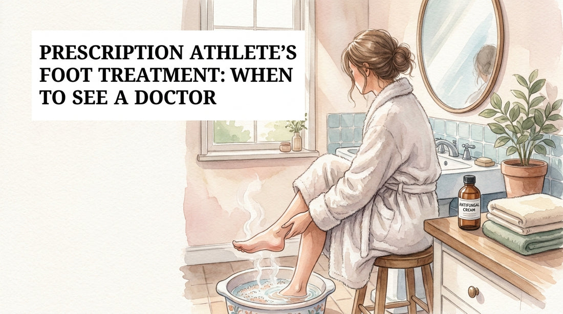 Prescription athlete's foot treatment: When to See a Doctor