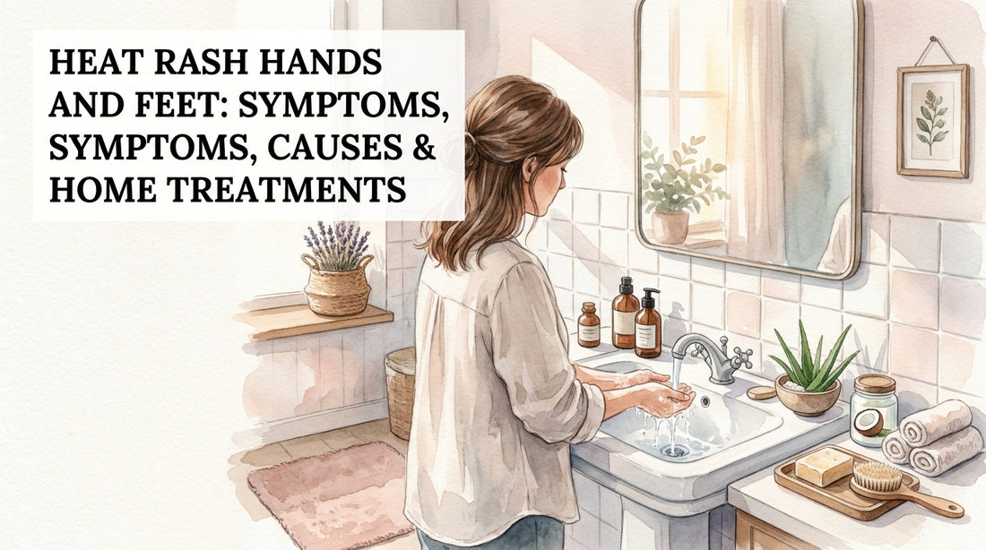 Heat rash hands and feet: Symptoms, Causes & Home Treatments