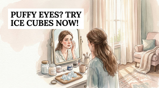 The Cold Plunge Effect: Why Icing Your Face Helps Dark Circles