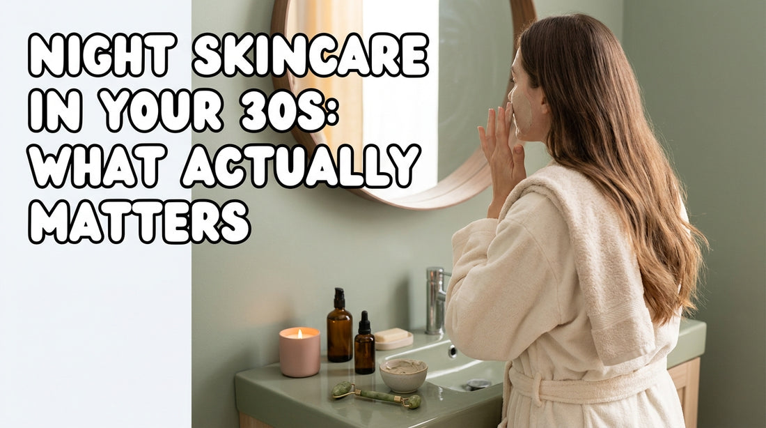 Night Skincare in Your 30s: What Actually Matters