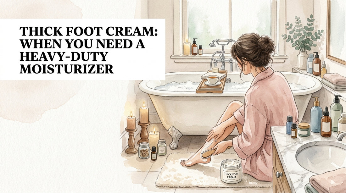 Thick foot cream: When You Need a Heavy-Duty Moisturizer