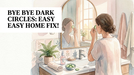 How to Remove Dark Circles Under Eyes at Home (Without Buying a Thing)