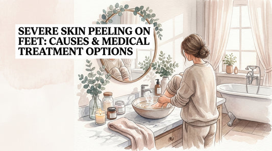 Severe skin peeling on feet: Causes & Medical Treatment Options
