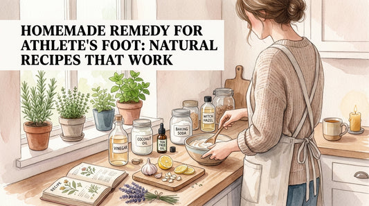 Homemade remedy for athlete's foot: Natural Recipes That Work