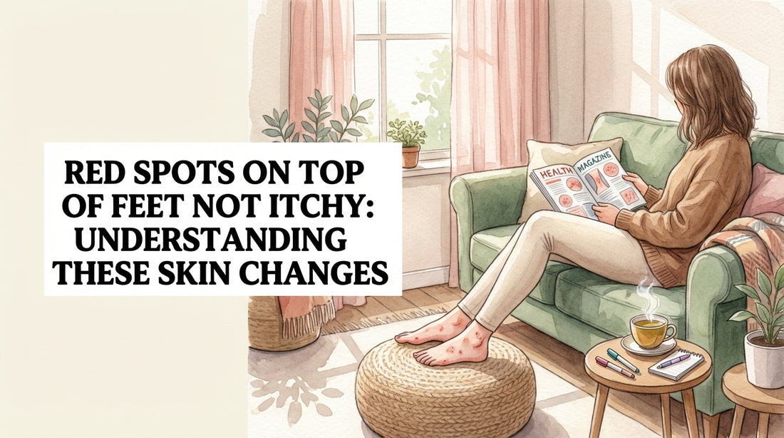 Red spots on top of feet not itchy: Understanding These Skin Changes