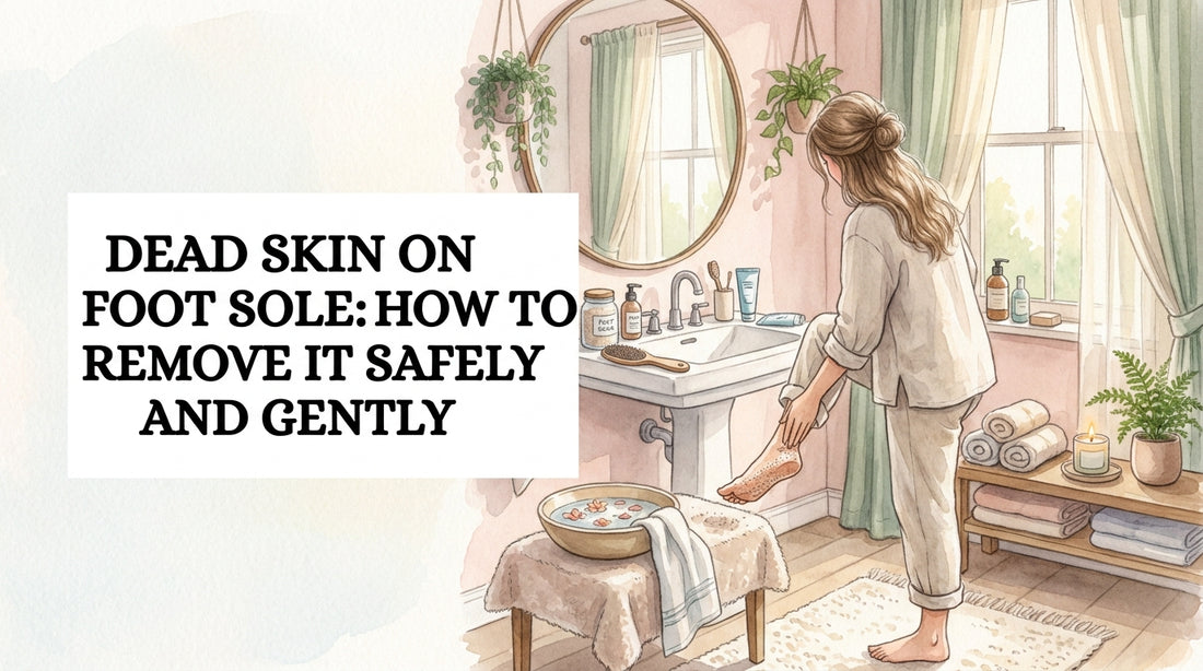 Dead skin on foot sole: How to Remove It Safely and Gently