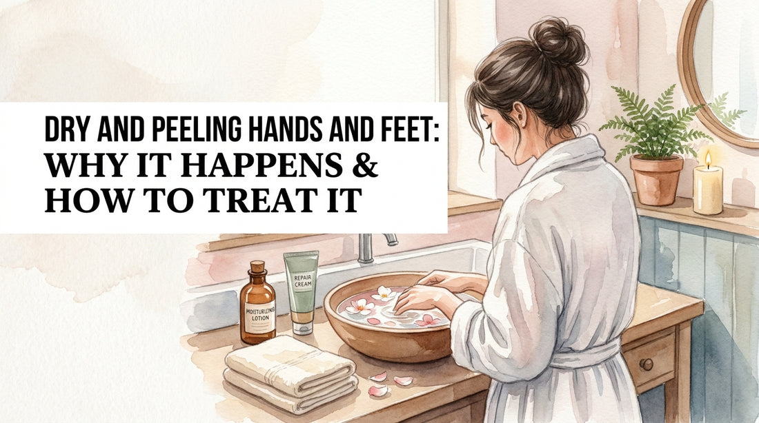 Dry and peeling hands and feet: Why It Happens & How to Treat It