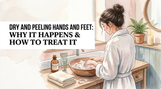 Dry and peeling hands and feet: Why It Happens & How to Treat It
