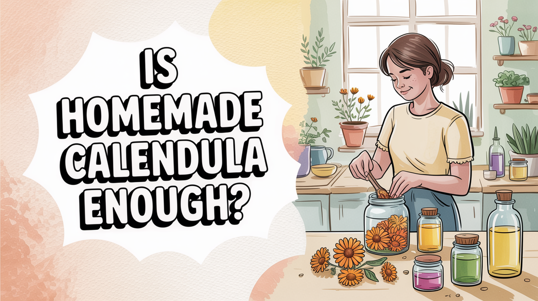 Homemade Calendula Salve: Does It Match Professional Creams?