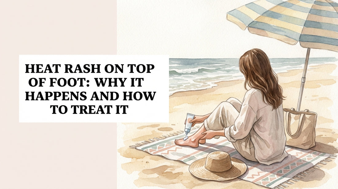 Heat rash on top of foot: Why It Happens and How to Treat It