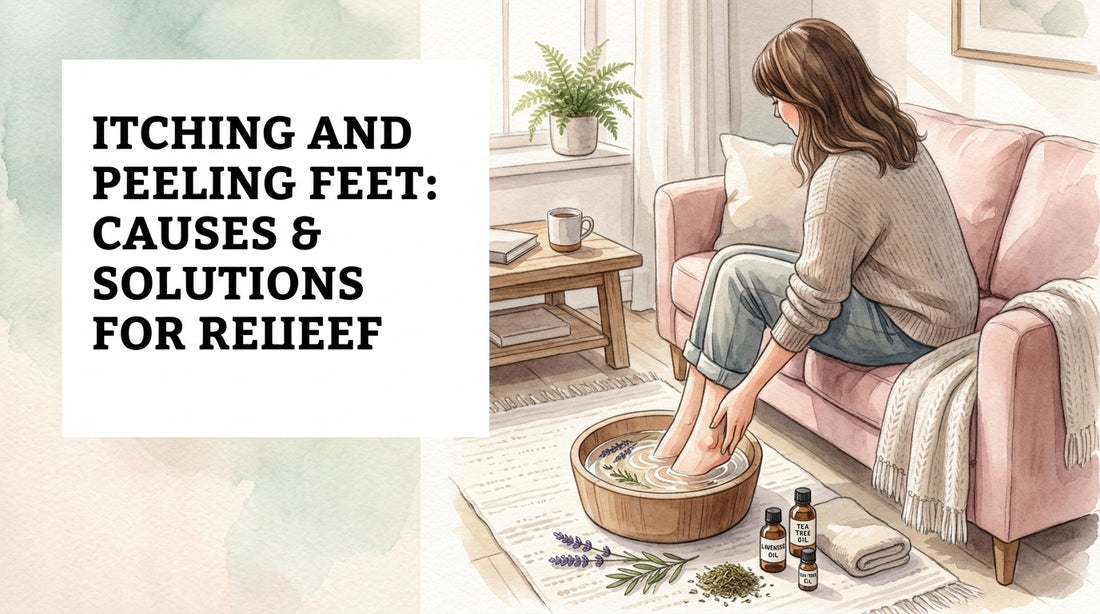 Itching and peeling feet: Causes & Solutions for Relief
