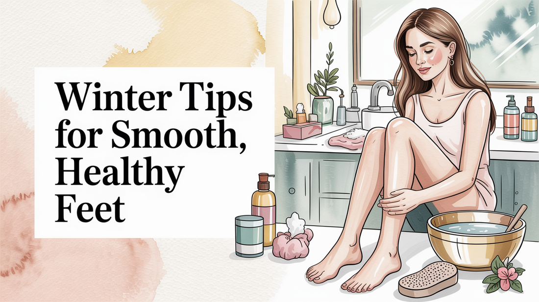 How to keep feet healthy in winter dryness