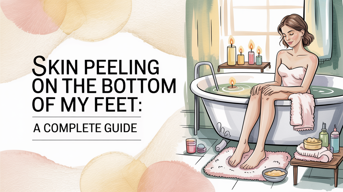 Skin peeling on the bottom of my feet: A Complete Guide