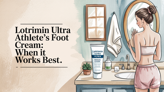 Lotrimin ultra athlete's foot cream: When It Works Best