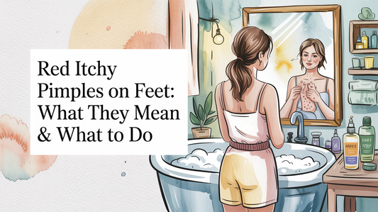 Red itchy pimples on feet: What They Mean & What to Do
