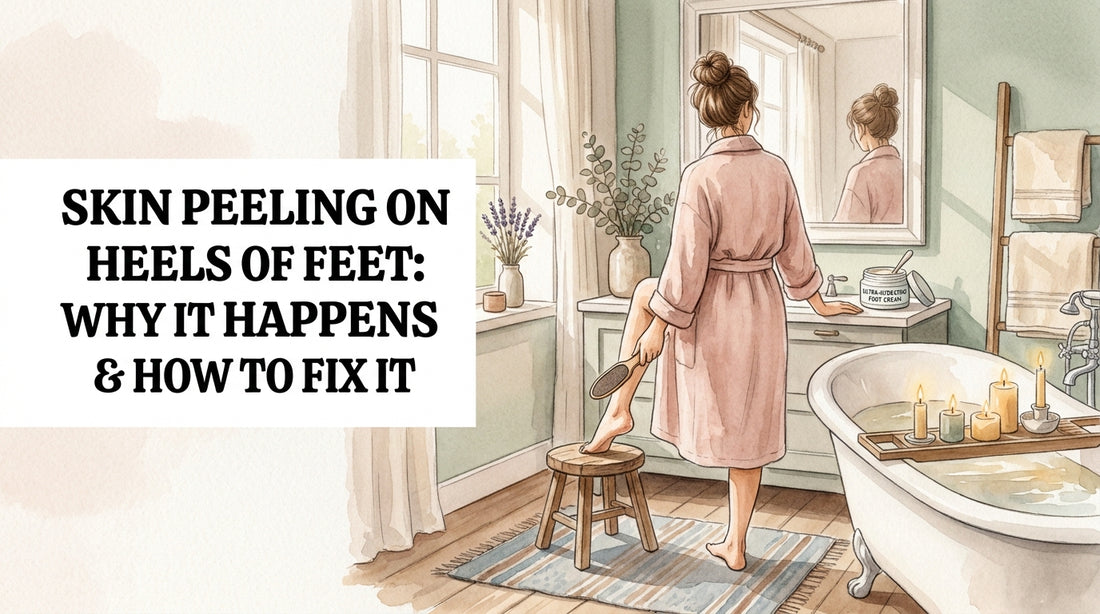Skin peeling on heels of feet: Why It Happens & How to Fix It