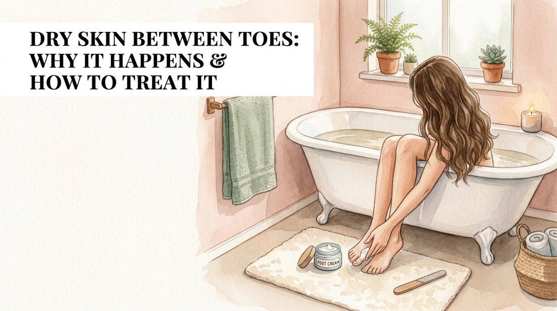 Dry skin between toes: Why It Happens & How to Treat It