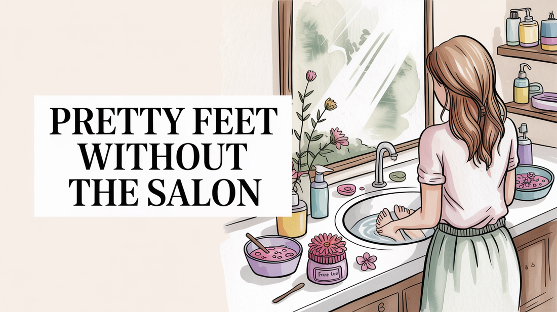 How to Get Pretty Feet Without a Salon Visit