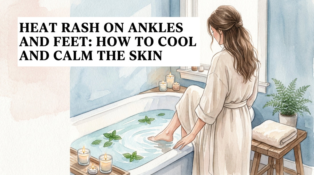 Heat rash on ankles and feet: How to Cool and Calm the Skin