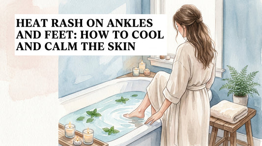 Heat rash on ankles and feet: How to Cool and Calm the Skin