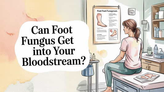 Can foot fungus get into your bloodstream?