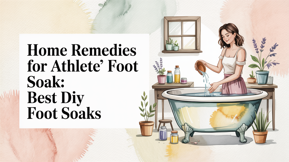 Home remedies for athlete's foot soak: Best DIY Foot Soaks